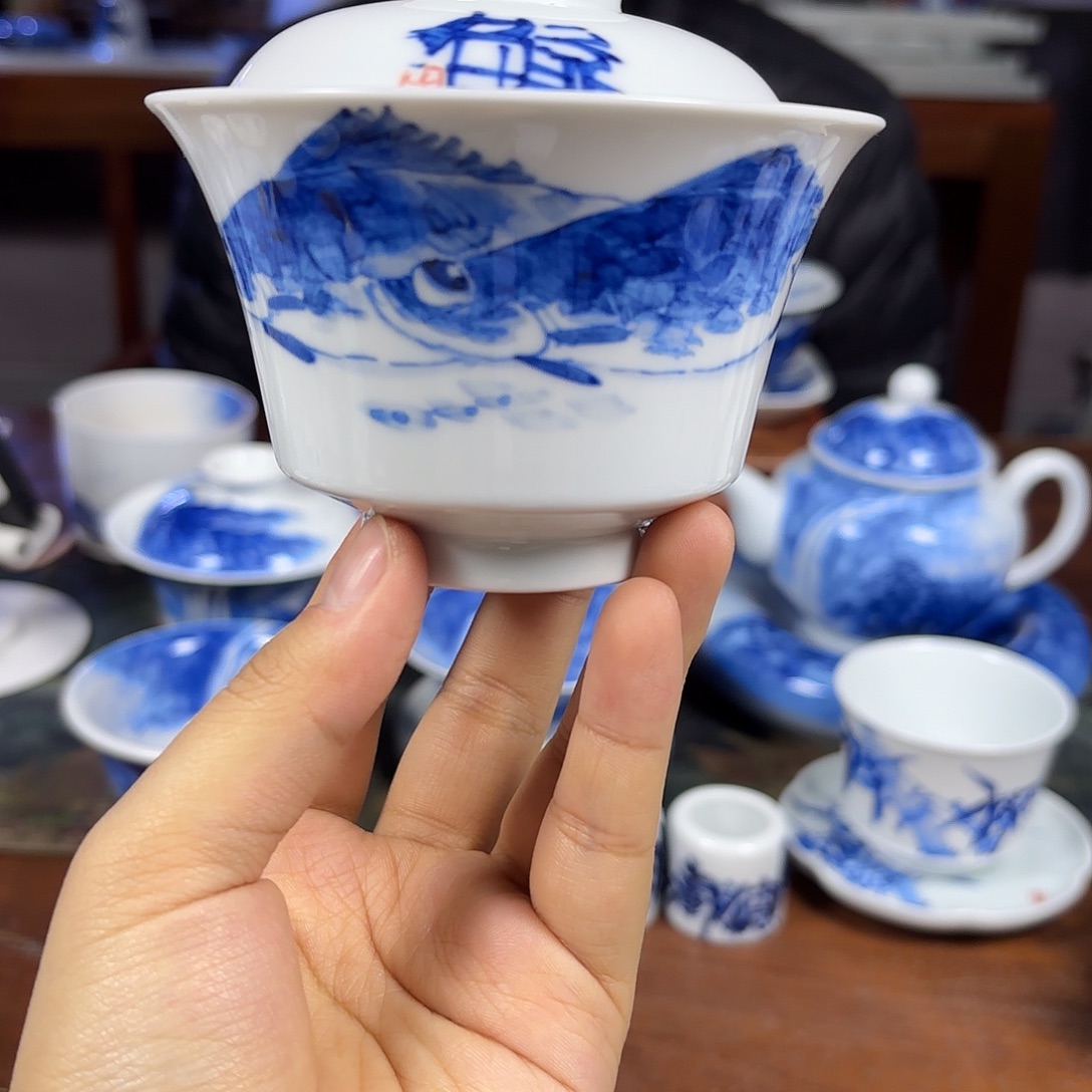 国一王老师手绘山水