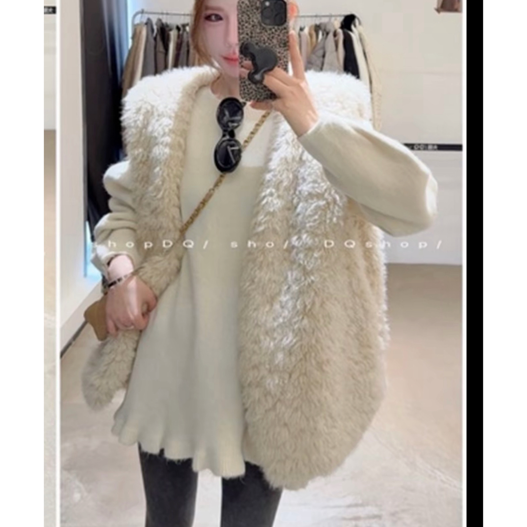 2025冬季加棉加厚宽松羊羔毛韩系百搭加厚保暖气质马甲