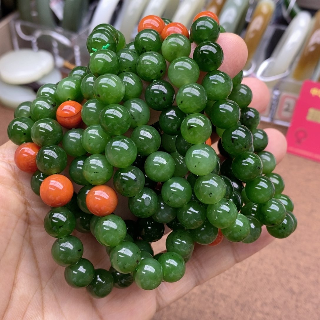 手串未镶嵌和田玉卡10