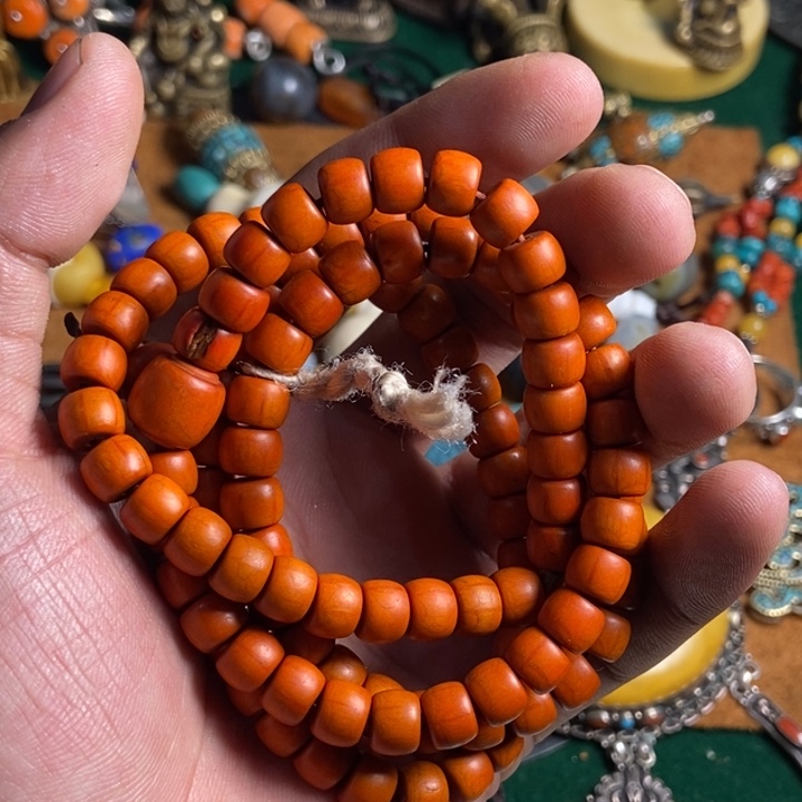 大叶紫檀（黑酸枝木类）网****?藏地配饰藏传配件