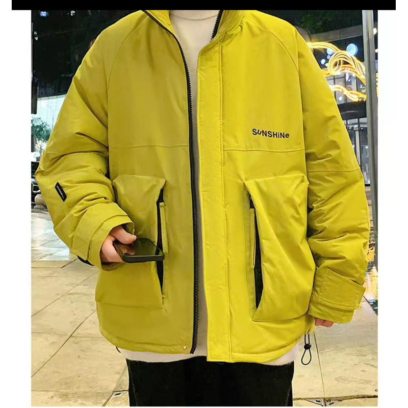 LILIL001 棉服男8103 运动休闲潮流加厚保暖冬季情侣韩版百搭