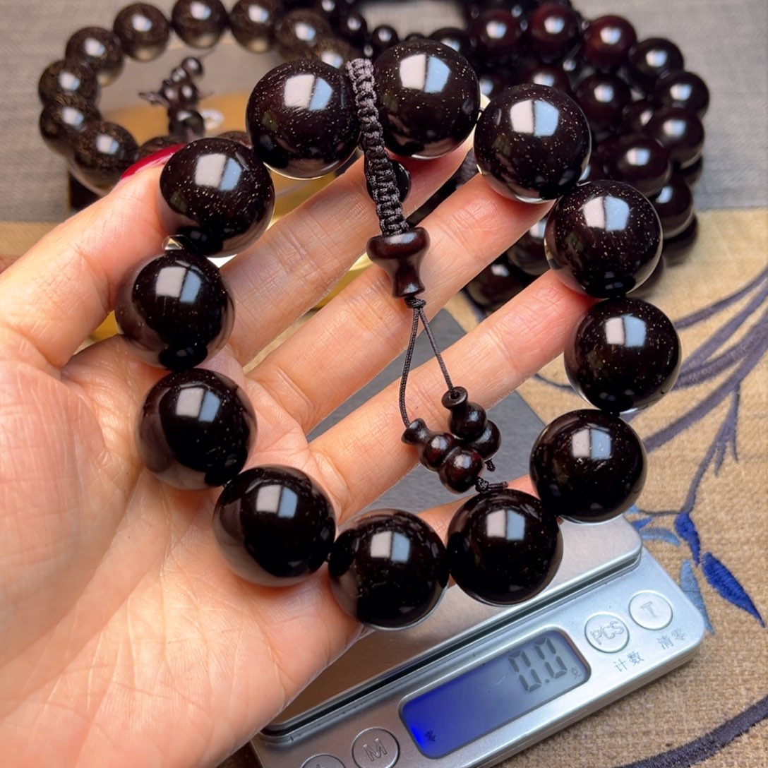 檀香紫檀（小叶紫檀）2.0 12颗多星