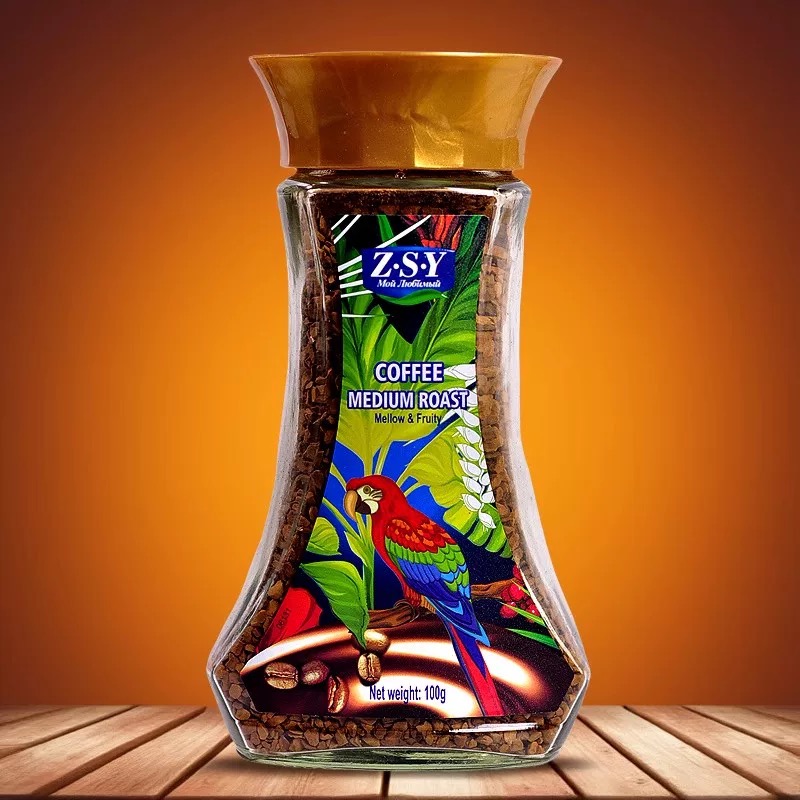 越南原装进口莫依的爱冻干速溶咖啡香醇丝滑中度烘焙100g