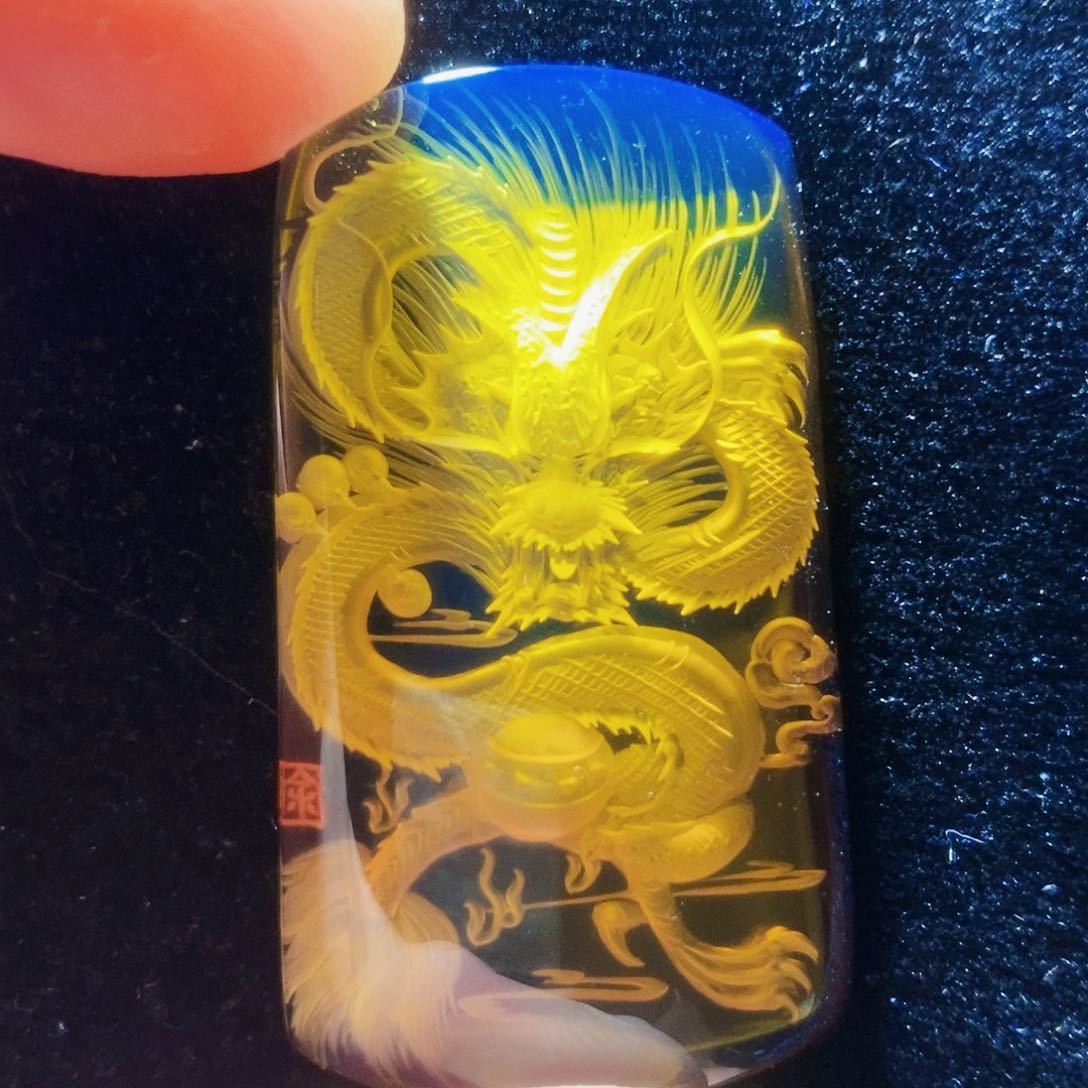 【闪购商品】蓝珀颈饰未镶嵌蓝珀阴雕