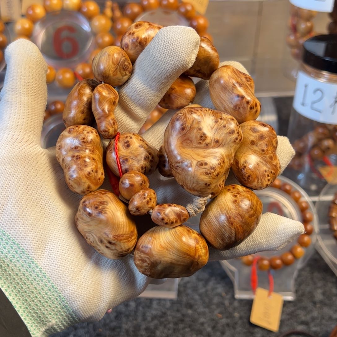 柏木自*人太行崖柏手串