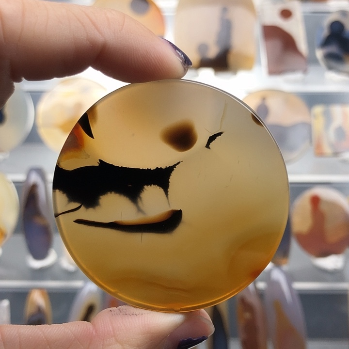 玛瑙/玉髓未镶嵌颈饰169