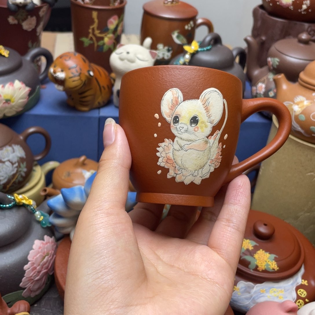 茶杯紫砂紫砂主人杯160c c