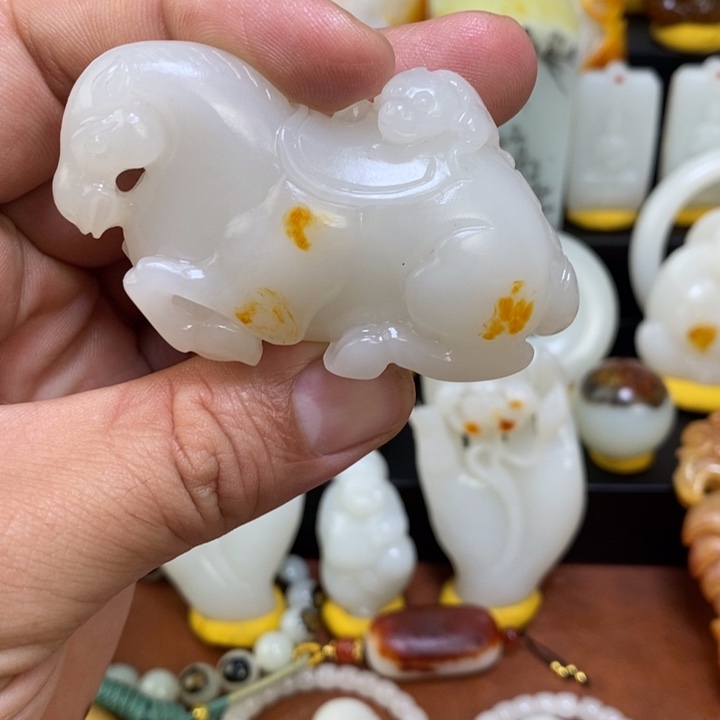 未镶嵌和田玉挂件用****8