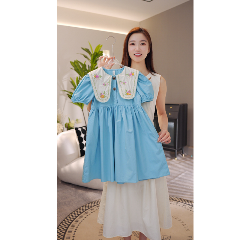 女童连衣裙2025新款夏装洋气儿童裙子3XJ9LY7091