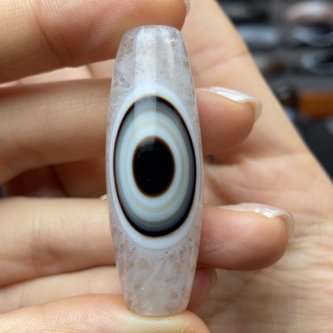 玛瑙/玉髓锁骨未镶嵌冰*叶