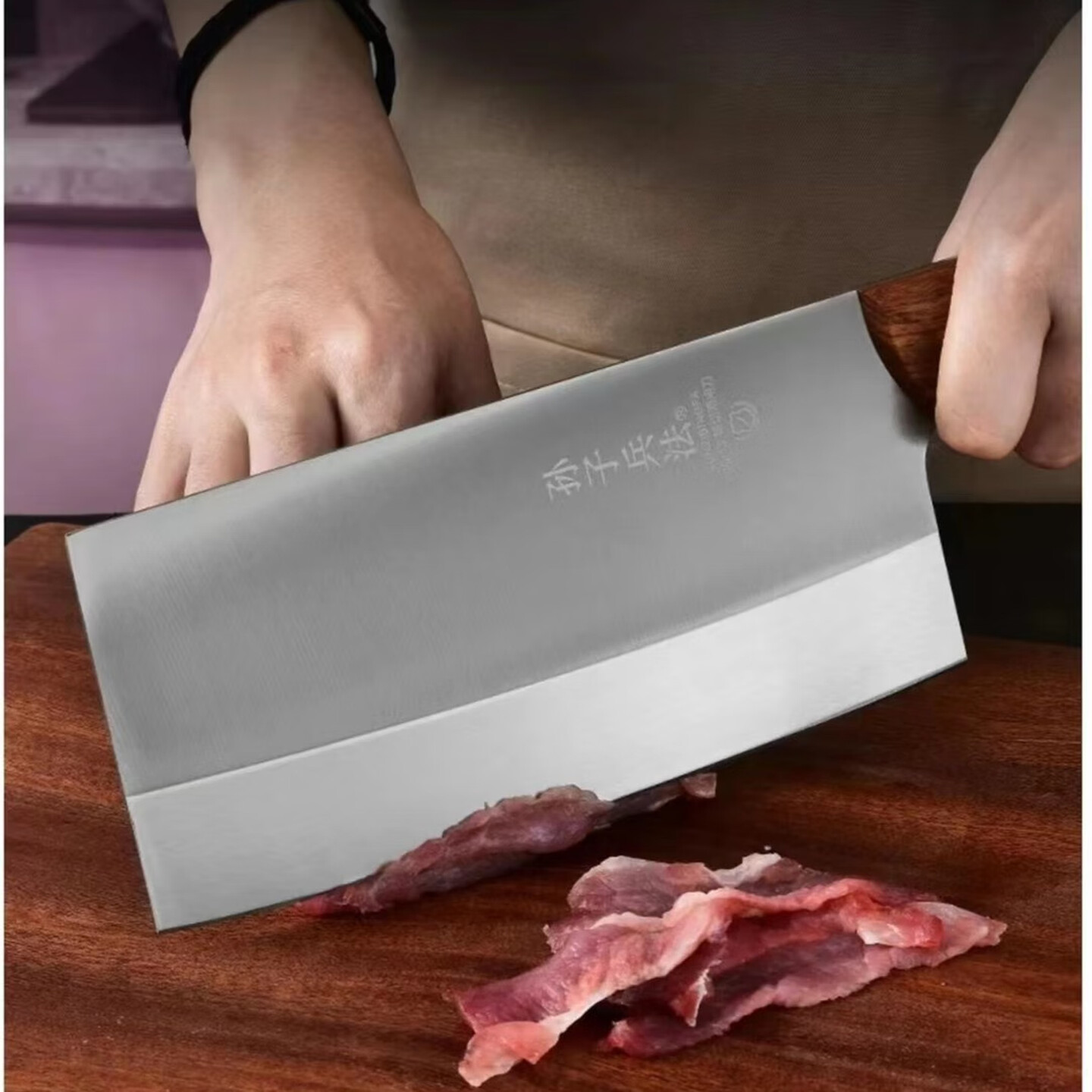 （新疆包邮）厨友乐斩切两用刀锋刃斩切刀家庭切菜斩骨