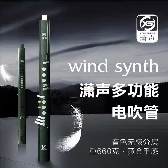 潇声多功能电吹管适合中老年人智能语音唤醒功能多种音色简单易学