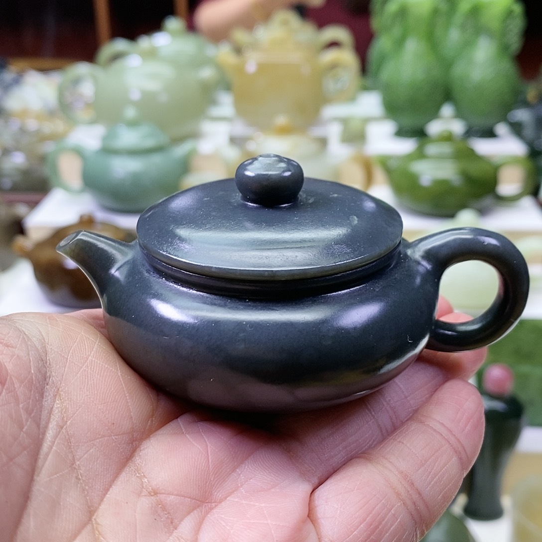 和田玉茶壶未镶嵌
