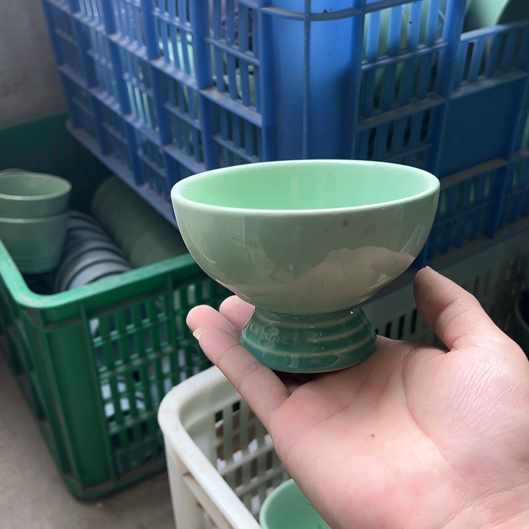 陶瓷 冰淇淋杯 青羽色色色色