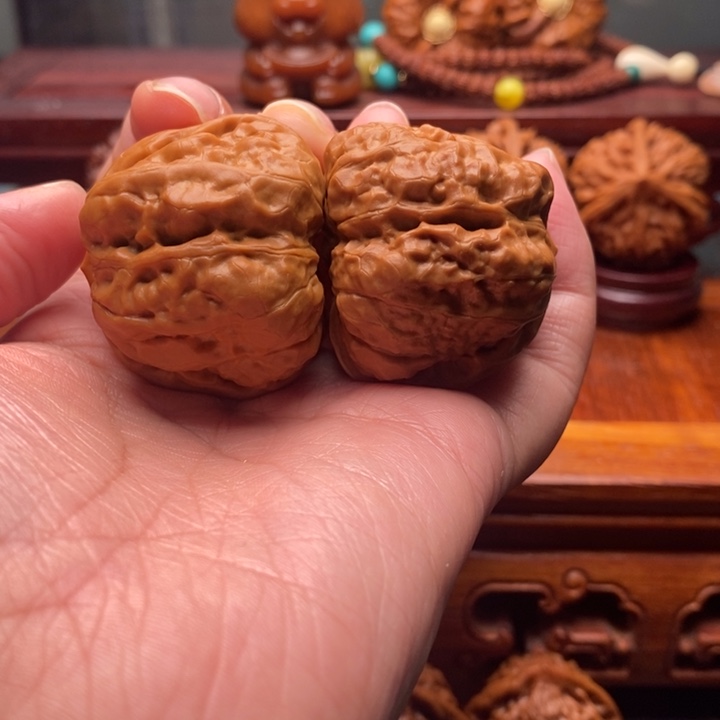 小****把件文玩核桃蛙蛙蛙