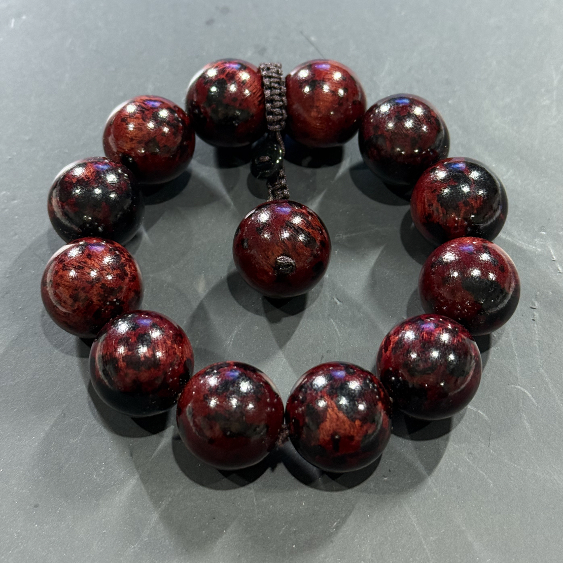 H233 留疤海黄卡2.0cm手串