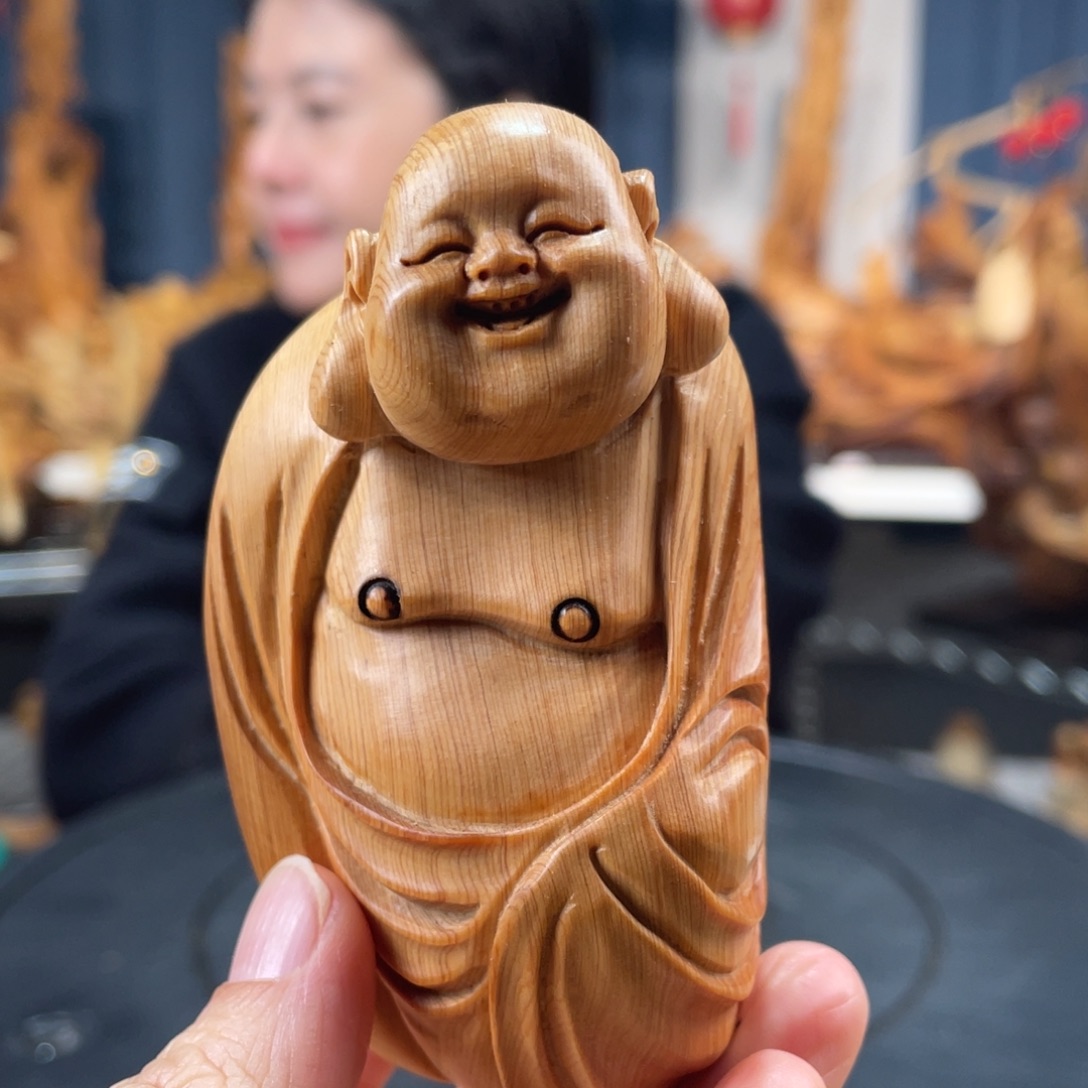 柏木（崖柏）手把件