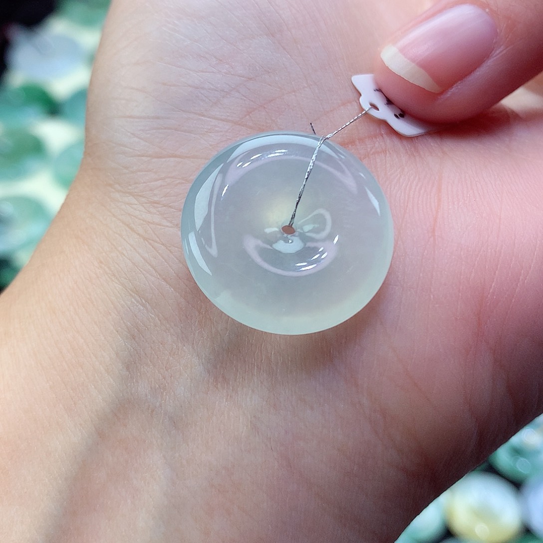 翡翠颈饰未镶嵌16尺寸22-5.7