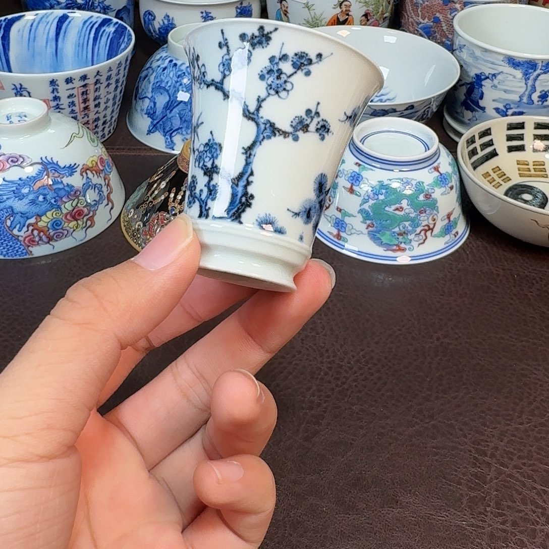 用***7现代景德镇陶瓷杯