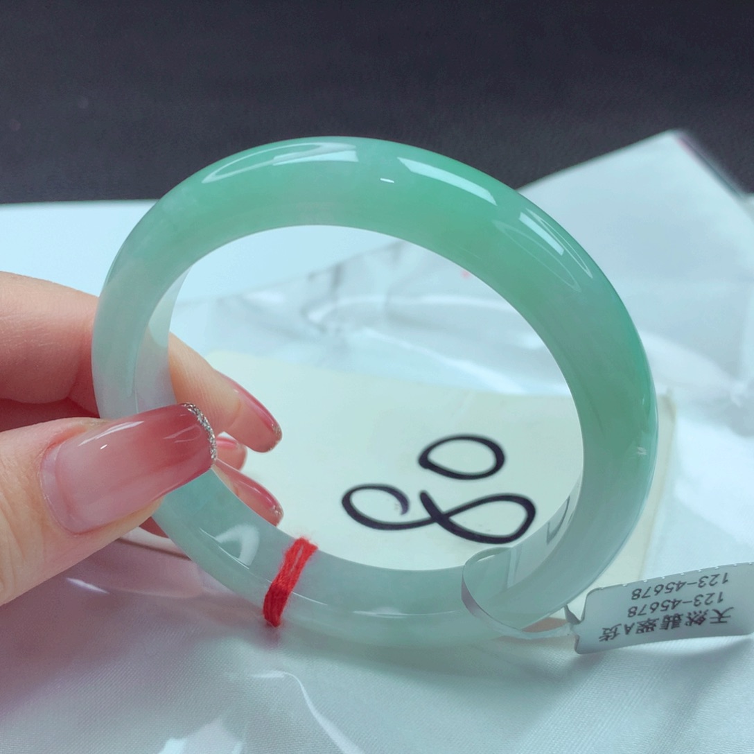 翡翠手镯未镶嵌手镯55