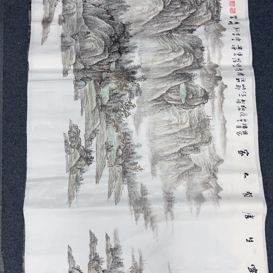 国画手绘画作品和绘画