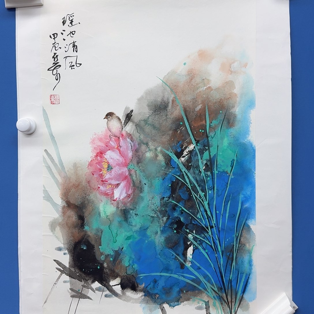 国画多次参加国内外重大