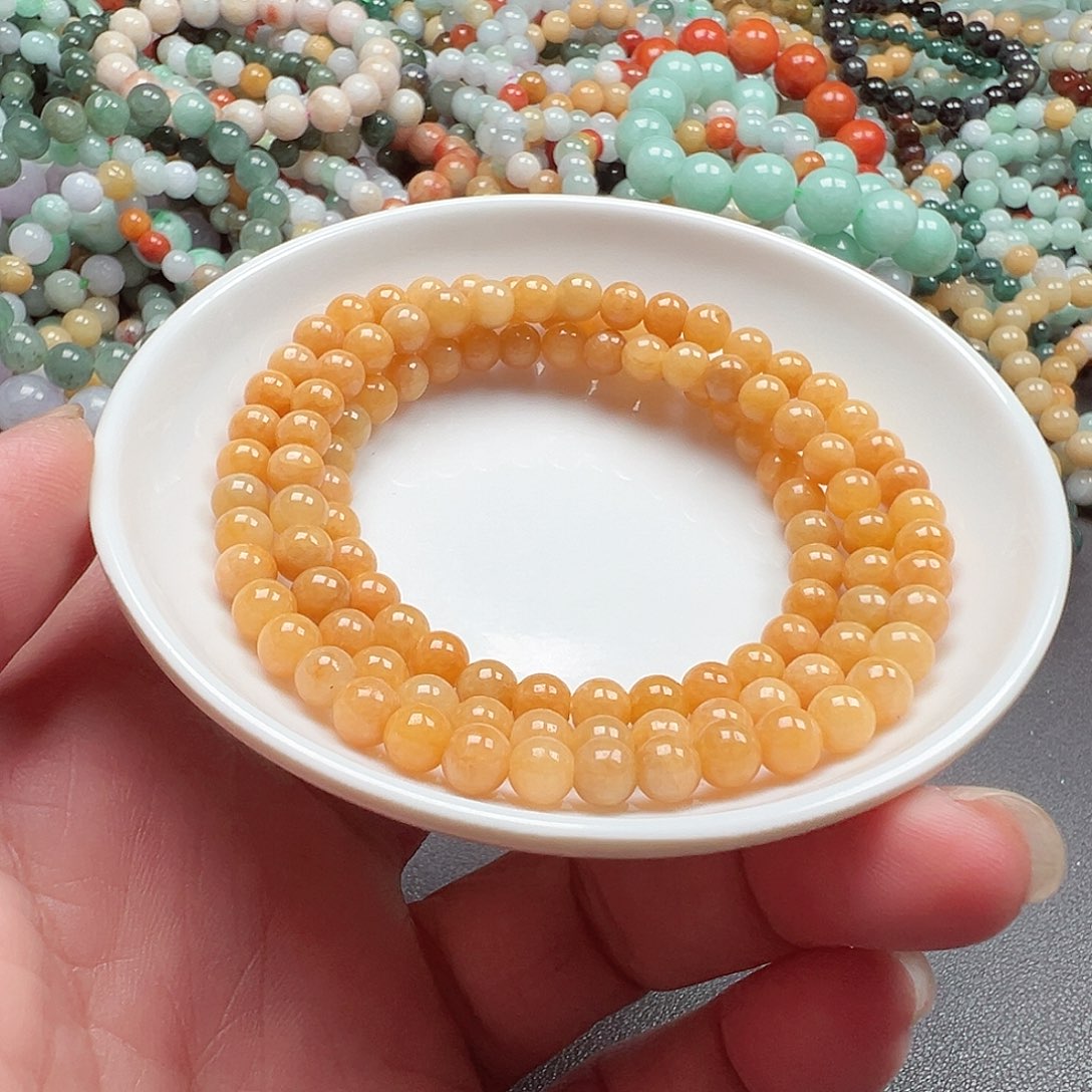 翡翠手链未镶嵌零*货主老华