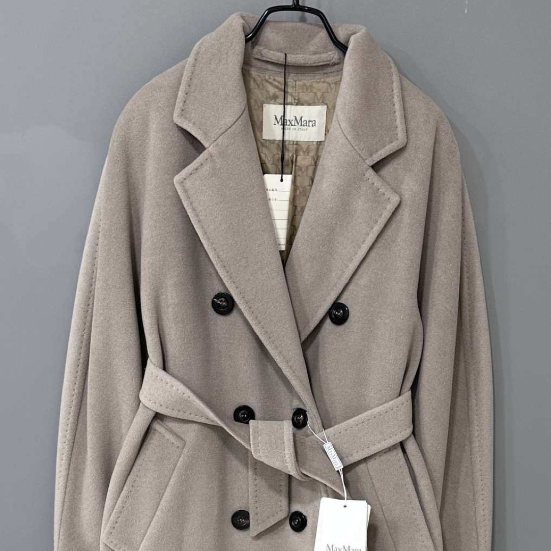 未使用 MaxMara 沙色101801大衣/36码/93908