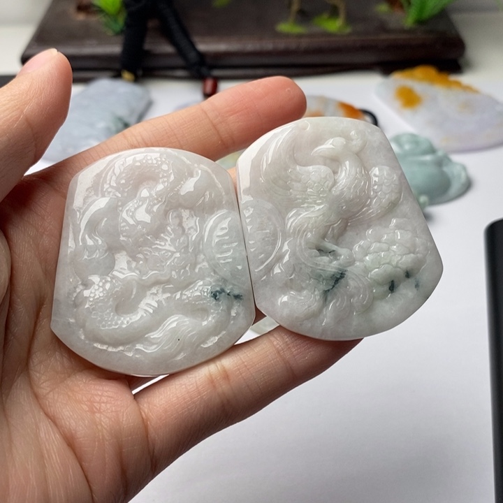 颈饰未镶嵌翡翠翡翠