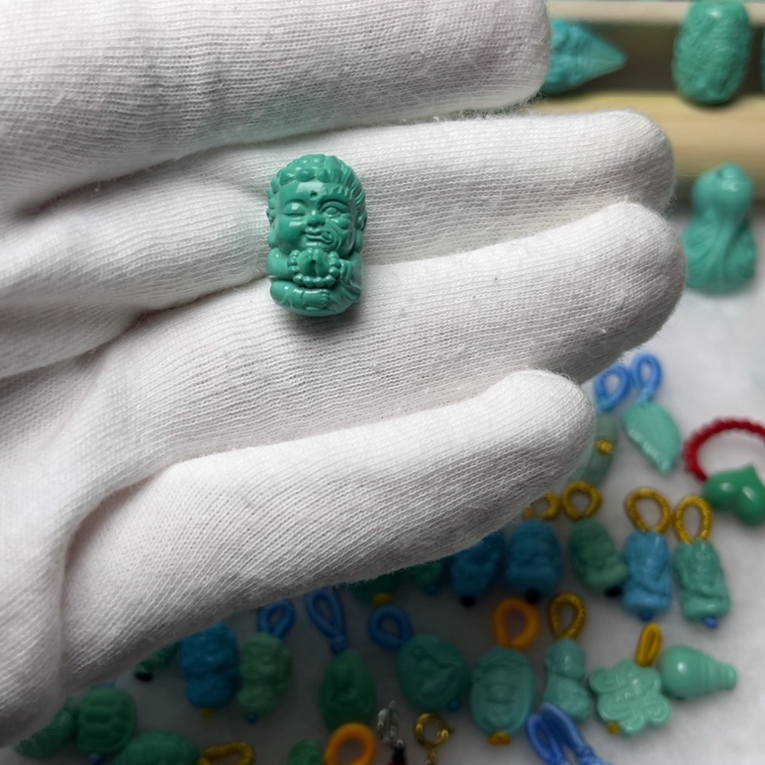 颜***木非金属湖北原生态配珠