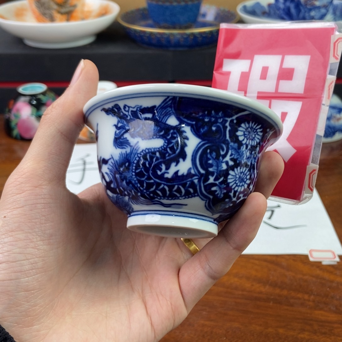 杯景德镇手绘陶瓷艺术