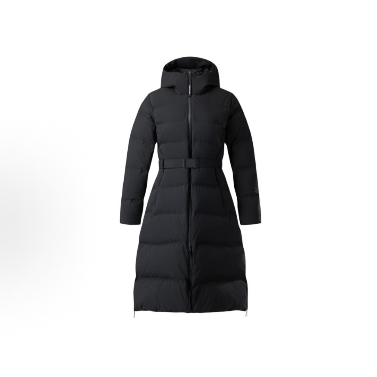 KOLON SPORT/可隆25年新款女款长款防风防水保暖收腰腰带羽绒服