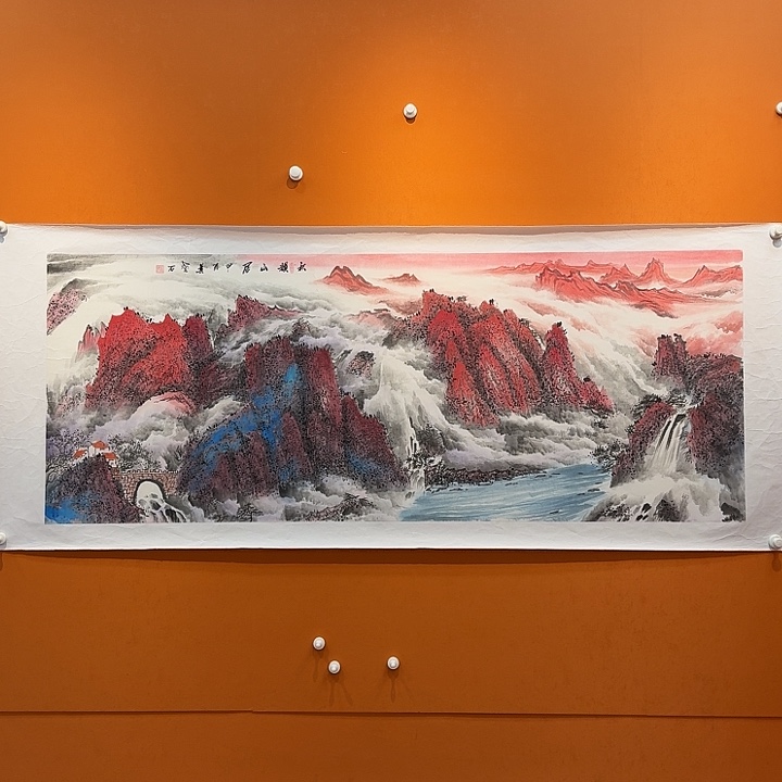 国画书法作品多次参加全国