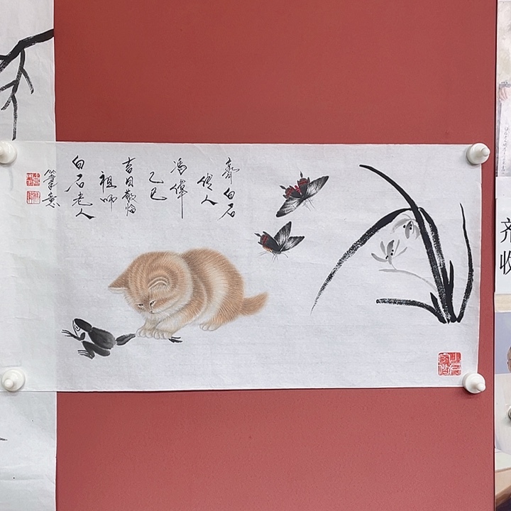 国画冯老师手绘作品