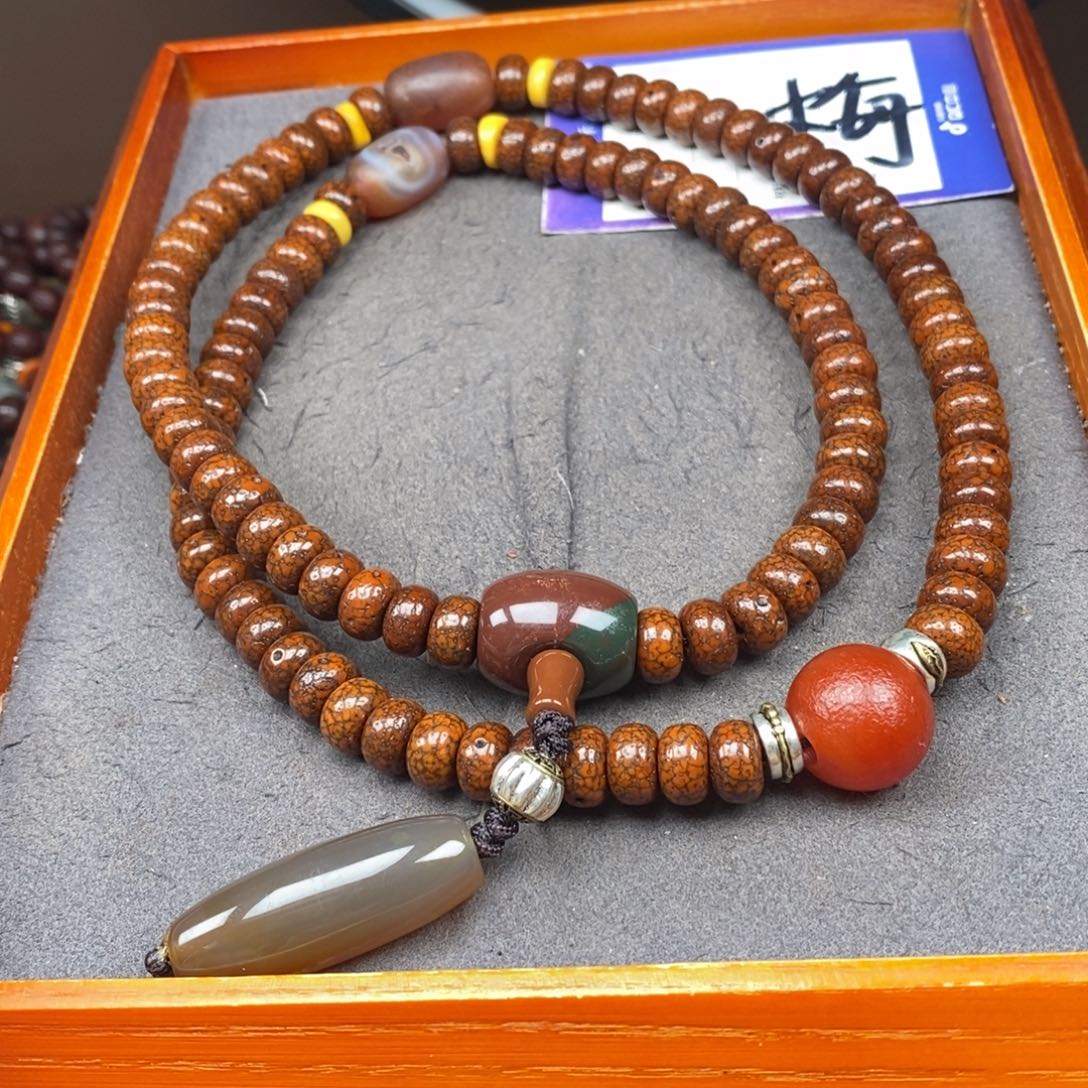 星月菩提吊坠老*哥星月