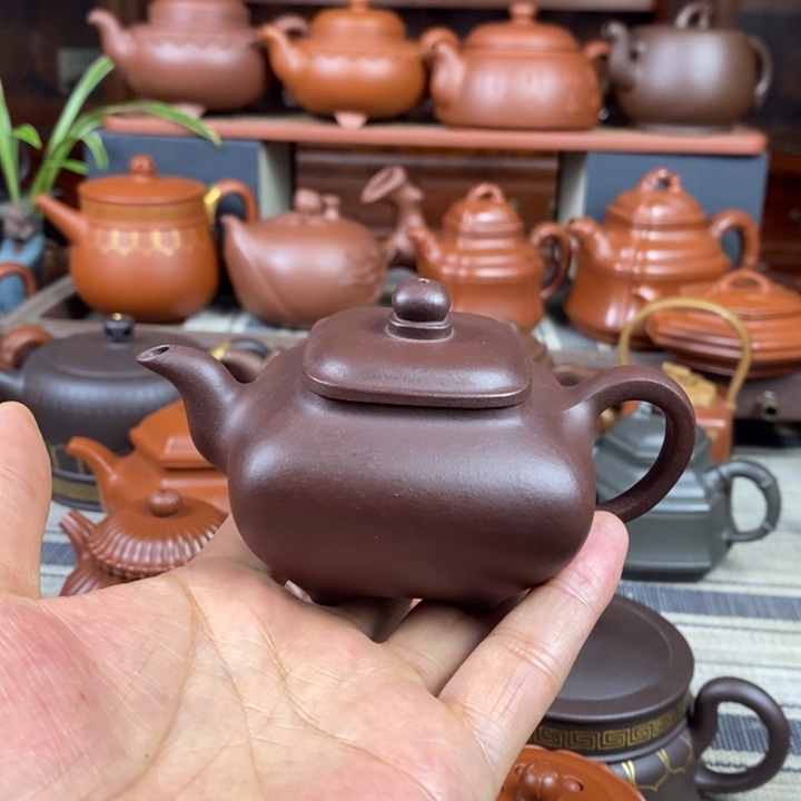 紫砂茶壶全手工传炉130-260cc原矿老紫泥特价