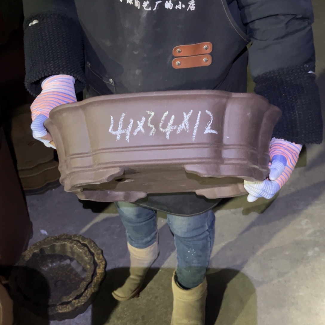 紫砂花盆盆景艺术