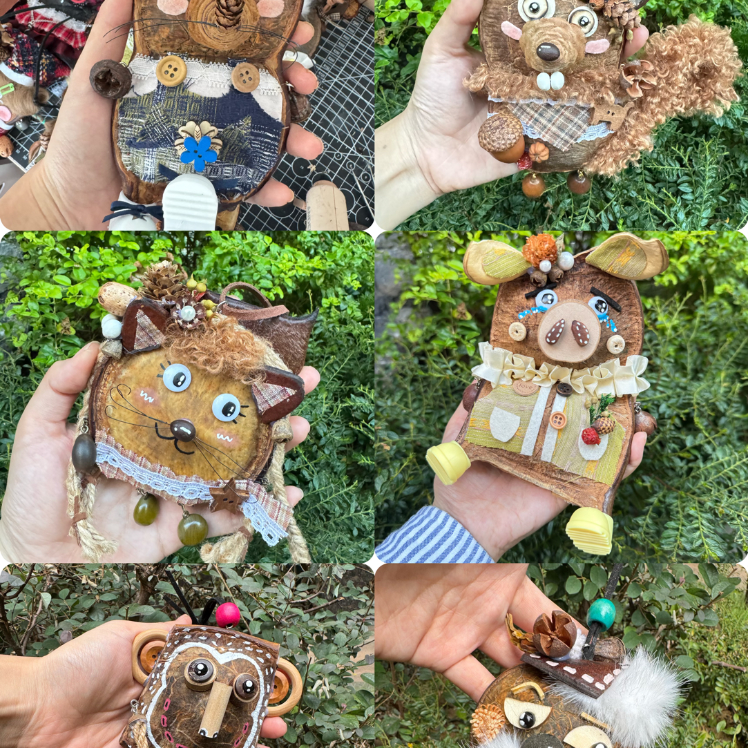 榼藤豆荚手装饰品包挂家居装饰豆荚挂件直播间一物一拍 默认瑕疵 