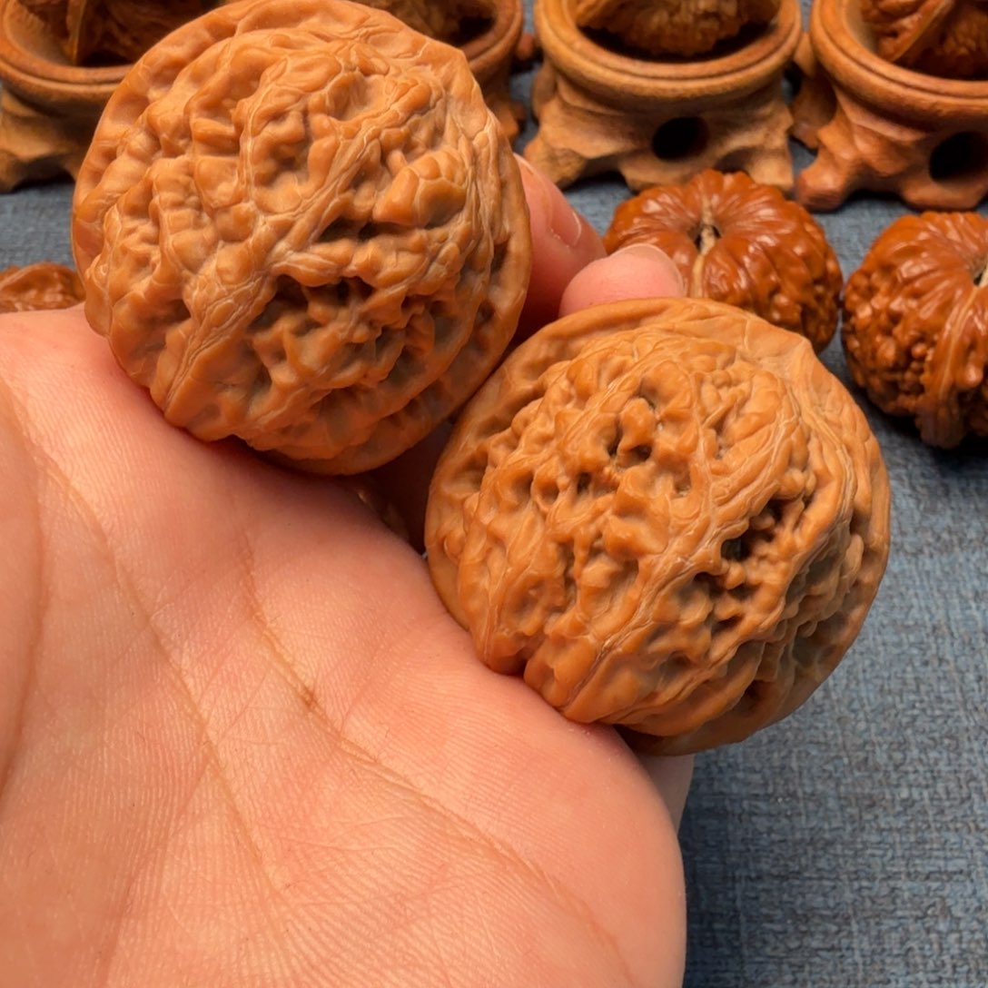 猴头核桃把件J*y凤凰台42尺寸1637