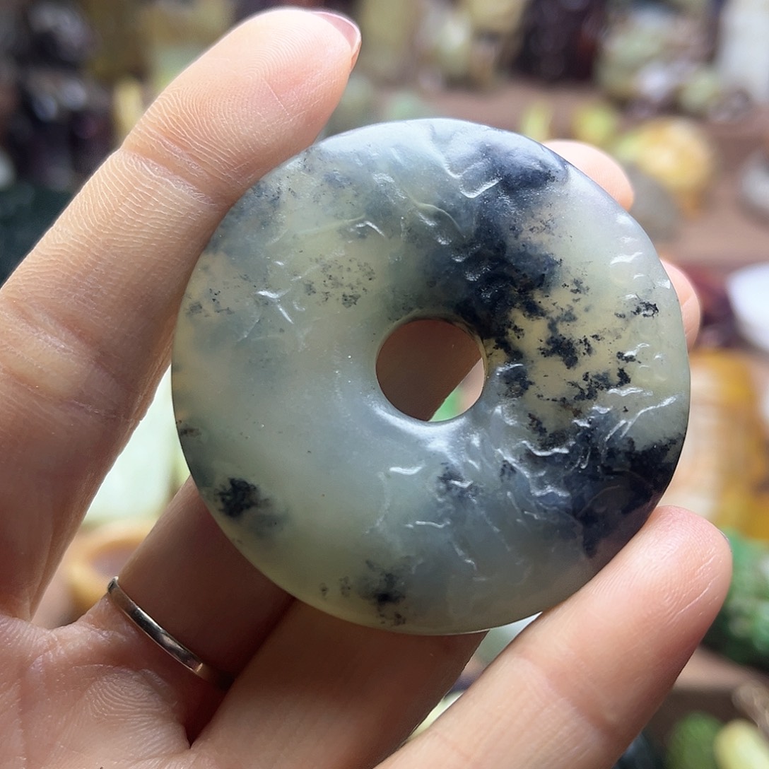 白玉菩提吊坠132。。