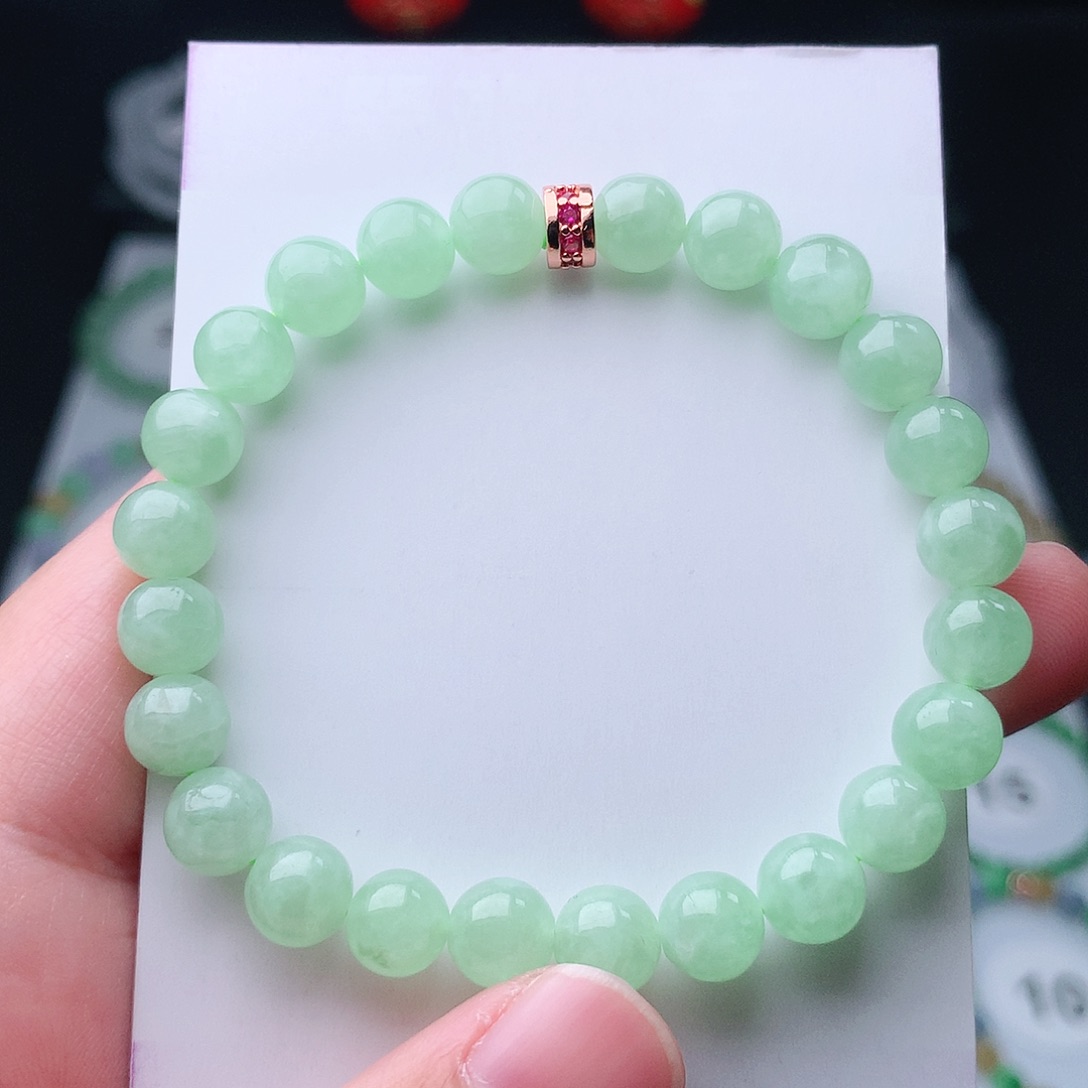 翡翠手串未镶嵌翡翠