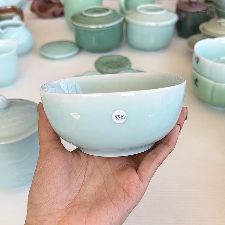 小米茶器龙泉青瓷
