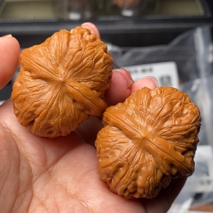 文玩核桃把件43元宝