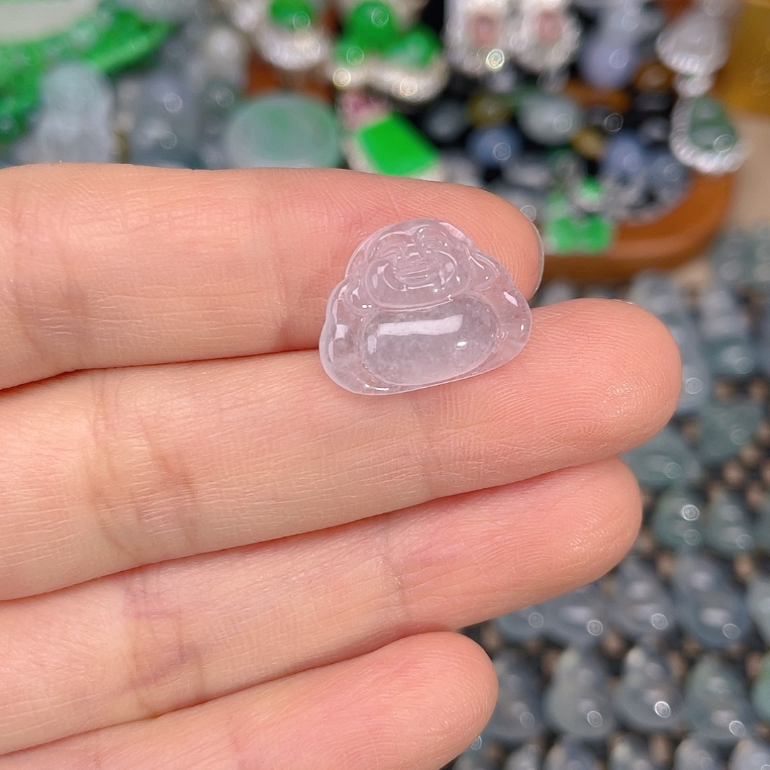 翡翠未镶嵌颈饰天然缅甸A货翡翠