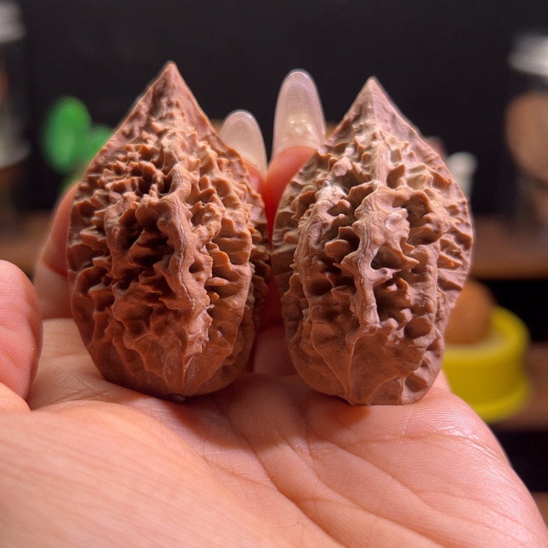 文玩核桃吊坠核桃6阴皮