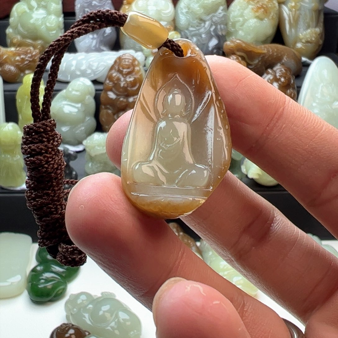 和田玉挂件未镶嵌