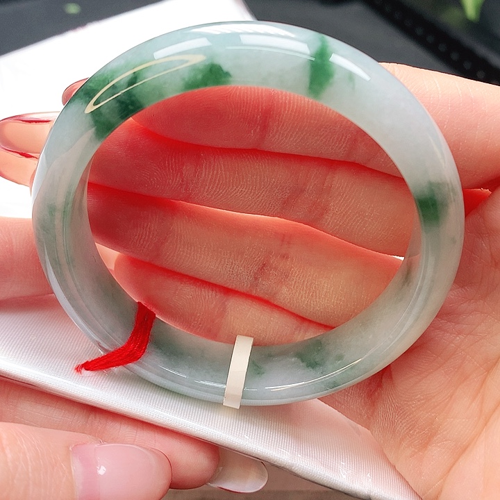 翡翠手镯未镶嵌54正圈