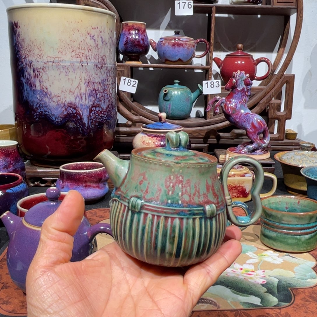 中国神后钧瓷茶器