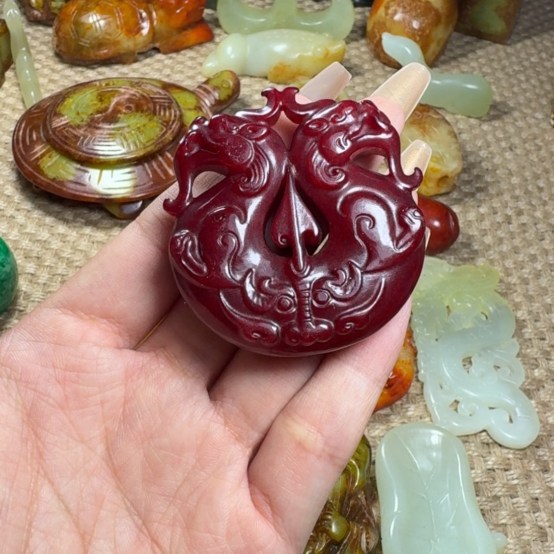 吊坠白玉菩提挂件