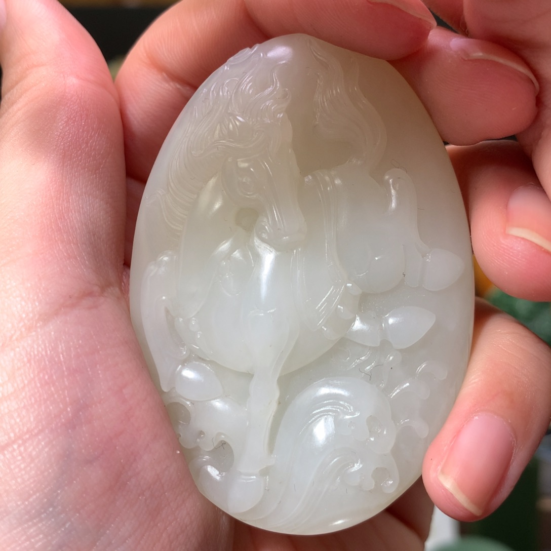 和田玉吊坠未镶嵌